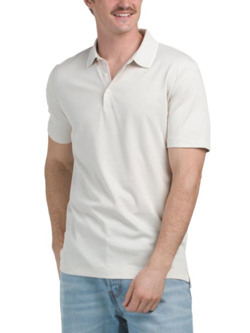 THEORY Urban Pique Button Polo